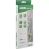 InLine schlank Audiokabel 2x RCA M/M, Stereo, 3m