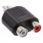 InLine Audio Adapter Cinch-Stecker / 2x Cinch-Buchse 99310