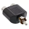 InLine Audio Adapter Cinch-Stecker / 2x Cinch-Buchse 99310