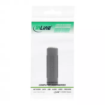 Audio-Adapter 3,5 mm Buchse/Buchse Stereo InLine 99306