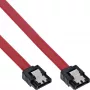 InLine SATA-Kabel für 150 / 300 / 600 S-ATA-Verbindungen mit Verriegelungen, 0,3 m