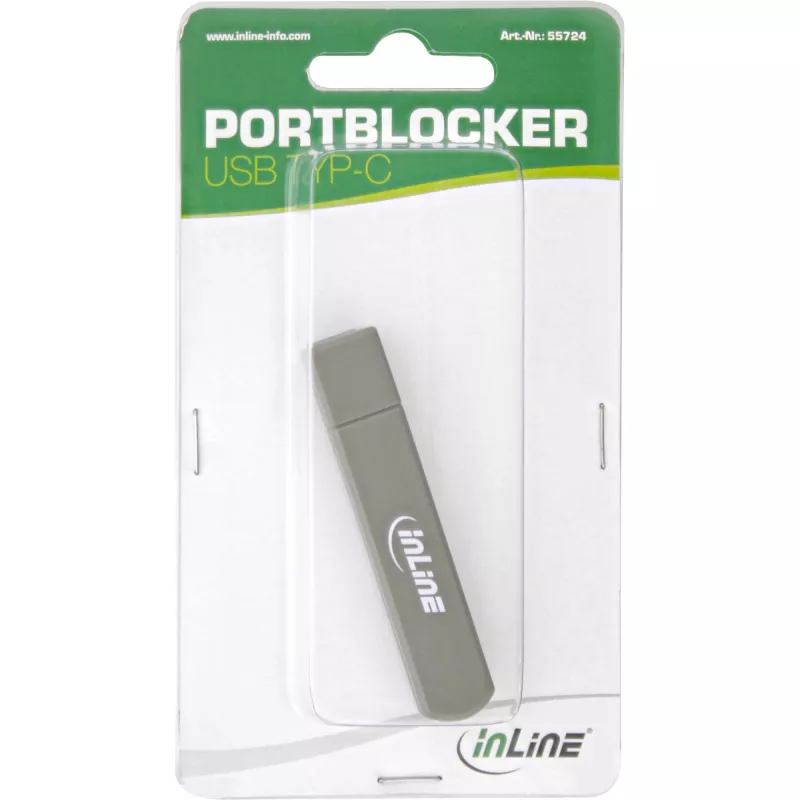 Laptop-Portblocker InLine 55724 USB-C 6 Portblocker enthalten