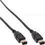 FireWire 400 Kabel InLine 34010 10m Stecker/Stecker Schwarz