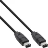 InLine FireWire 400 1394 Kabel 6 Pin Stecker/Stecker 3m