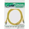 InLine Patchkabel SF/UTP Cat.5e gelb 0,25m