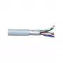 InLine Patchkabel F/UTP Cat.5e AWG26 CCA PVC grau 100m