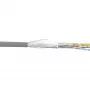 InLine Patchkabel SF/UTP Cat.5e AWG26 CCA PVC grau 100m