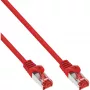 InLine Patchkabel S/FTP PiMF Cat.6 250MHz PVC Kupfer rot 15m