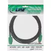 InLine PS/2-Kabel, M/F, schwarz/grün, vergoldete Kontakte, 2m, Schwarz, 2 m, PS/2, PS/2, Stecker, Buchse