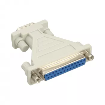 InLine Serieller AT-Adapter 25-polig Buchse / 9-polig Sub-D Stecker
