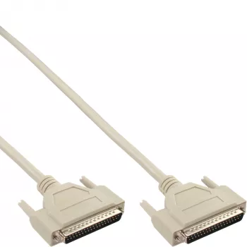InLine serielles Verlängerungskabel 37-polig DB37 Stecker/Stecker direkt 3 m