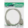InLine serielles Kabel DB9 Stecker/Stecker direkt 2 m