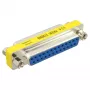 InLine Mini Adapter 25-polig Sub-D Buchse auf Buchse