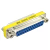 InLine Mini Adapter 25-polig Sub-D Buchse auf Buchse