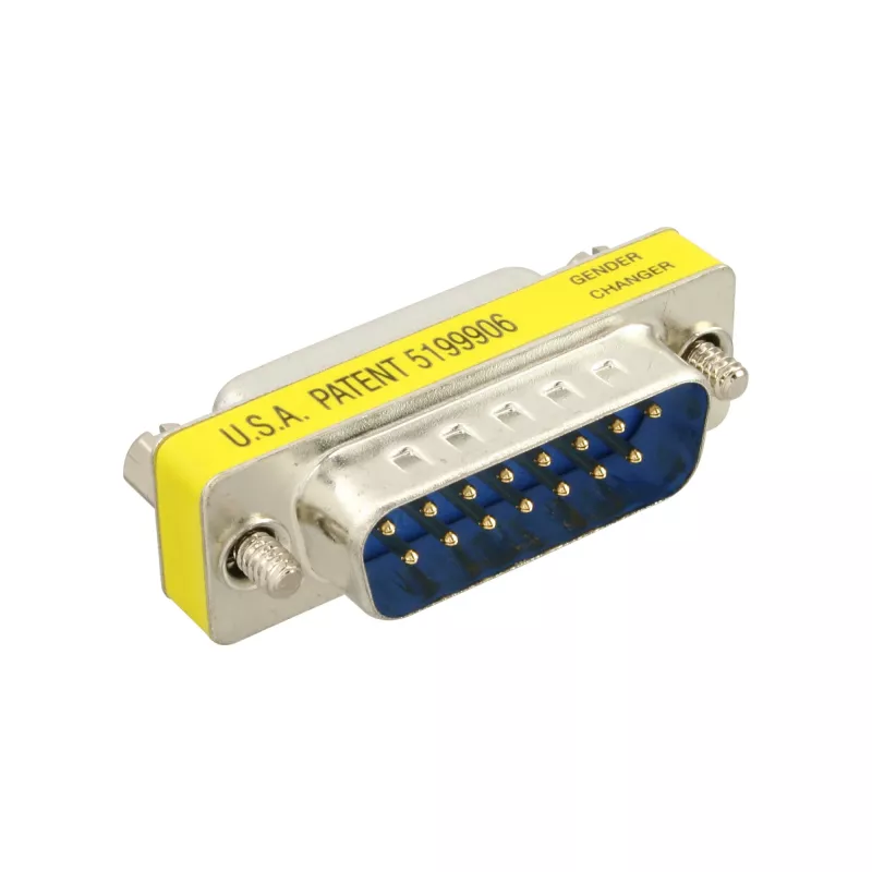 InLine Mini Adapter 15 Pin Game Port Stecker / Buchse