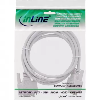 InLine Gameport-Verlängerungskabel DB15 Stecker/Buchse 5 m, vergossen