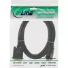 InLine DVI-D-Kabel, Premium, 24+1 M/M, Dual Link, vergoldet, 3m