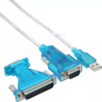 InLine USB-zu-Seriell-Adapterkabel USB Typ-A Stecker / DB9 Stecker 1,8 m