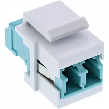 Fiber optical Keystone Snap-in adaptor InLine 89988B
