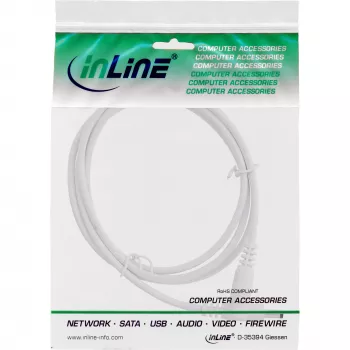 InLine DC-Verlängerungskabel, DC-Stecker/Buchse 4,0x1,7mm, AWG 18, weiß 2m
