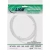 InLine DC-Verlängerungskabel, DC-Stecker/Buchse 4,0x1,7mm, AWG 18, weiß 0,5m