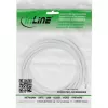 InLine DC-Verlängerungskabel, DC-Stecker/Buchse 4,0x1,7mm, AWG 18, weiß 3m