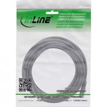 InLine DC-Verlängerungskabel, DC-Stecker/Buchse 3,5x1,35mm, AWG 18, schwarz 3m
