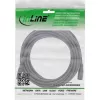 InLine DC-Verlängerungskabel, DC Stecker/Buchse 5,5x2,5mm, AWG 18, schwarz 5m