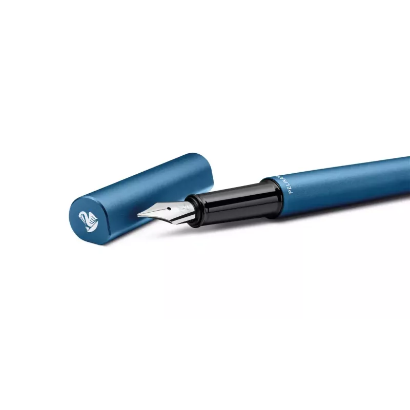 Füllfederhalter Pelikan 823609 Patronenfüllsystem Blau Petrol