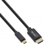 InLine USB-Anzeigekabel, USB-C Stecker auf HDMI Stecker, 5 m, 5 m, USB Typ-C, HDMI, Stecker, Stecker, Gerade