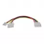 InLine Internes Y-Stromkabel 1x 5,25 Zoll Molex / 1x 5,25 Zoll Molex + 1x 3,5 Zoll Floppy