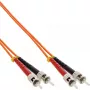 InLine Glasfaser Duplex Kabel ST/ST 50/125µm OM2 3m