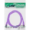 InLine Patchkabel SF/UTP Cat.5e violett 3m