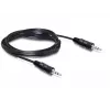 Audiokabel DeLOCK 84001 2,5 m 3,5 mm Schwarz