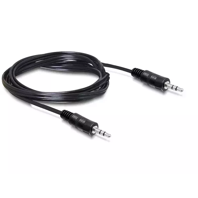 Audiokabel DeLOCK 84001 2,5 m 3,5 mm Schwarz