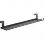 Kabelwanne/-ablage für Untertischmontage InLine 131×590×74 mm, schwarz