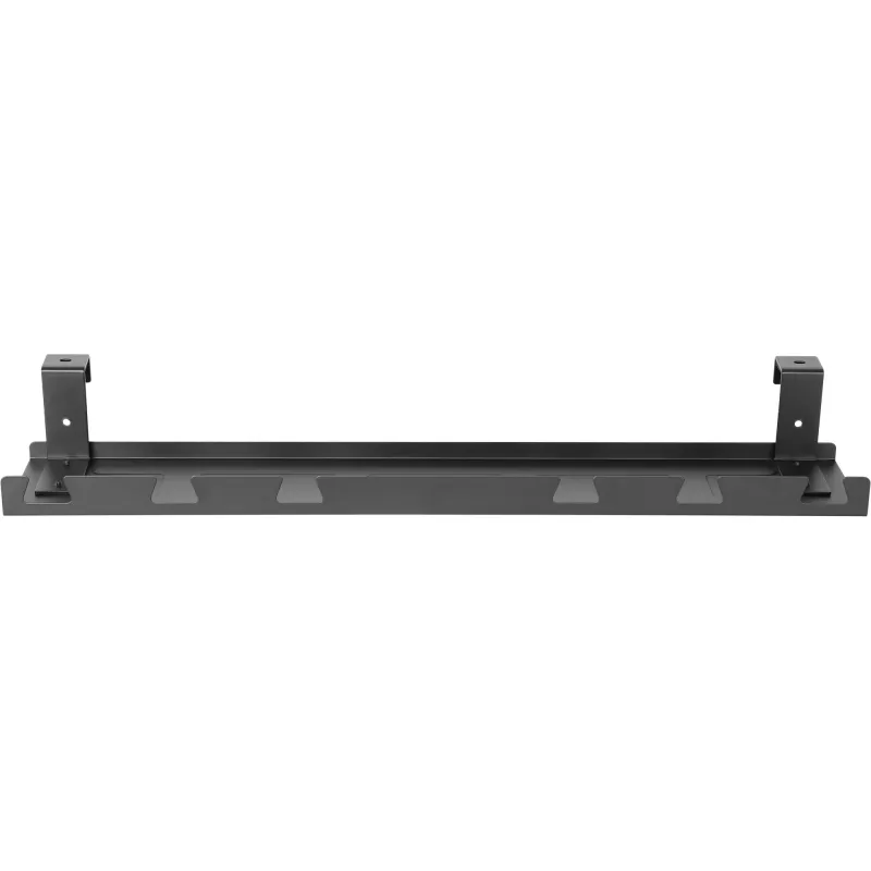 Kabelwanne/-ablage für Untertischmontage InLine 131×590×74 mm, schwarz
