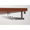 Kabelwanne für Untertischmontage InLine 131×590×74 mm grau