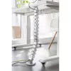 Kabelkanal InLine für höhenverstellbare Tische, 4 Kammern, grau, 68×36×42 mm
