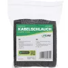 Kabelschlauch InLine Stoffschlauch mit Klettverschluss 1 m × 25 mm, schwarz