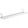Kabelkanal/Ablage für Untertischmontage InLine 131×590×74 mm, weiß