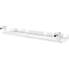 Kabelkanal/Ablage für Untertischmontage InLine 131×590×74 mm, weiß