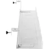 Kabelkanal/Ablage für Untertischmontage InLine 131×590×74 mm, weiß