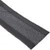 Kabelkanalhülle InLine 59993A — Textilschlauch mit Klettverschluss, 1 m × 25 mm, schwarz