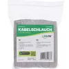 InLine Kabelkanal, Textilschlauch mit Klettverschluss, 1 m x 25 mm grau