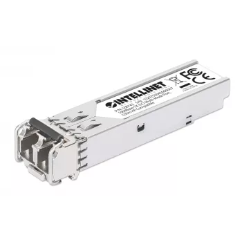 Intellinet Glasfaser-Transceiver-Modul Gigabit SFP Mini-GBIC 1000Base-SX LC 550m 850nm