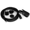 StarTech.com 5m USB 2.0 Aktives Verlängerungskabel - M/F, 5 m, USB A, USB A, USB 2.0, Stecker/Buchse, Schwarz