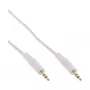 InLine Audiokabel 3,5 mm Klinkenstecker / Klinkenstecker weiß/gold 3 m