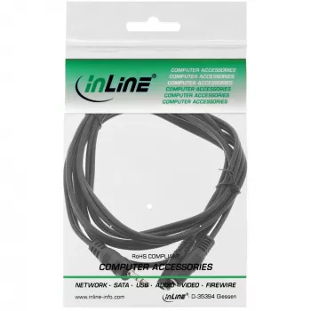 Y-Kabel 3,5-mm-Klinke Stecker auf 2x 3,5-mm-Klinke Buchse Stereo 5 m InLine 99300D