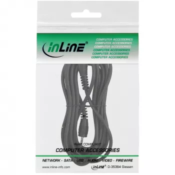 InLine Audiokabel 2,5 mm Stereo Stecker/Stecker 5 m